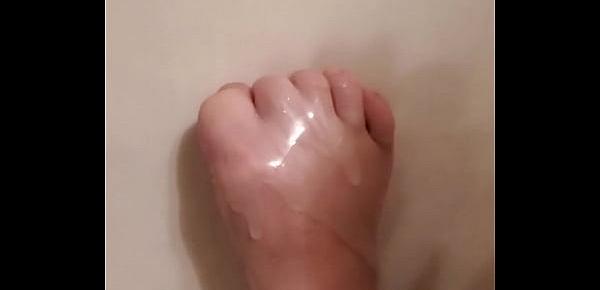  Sexy soapy feet